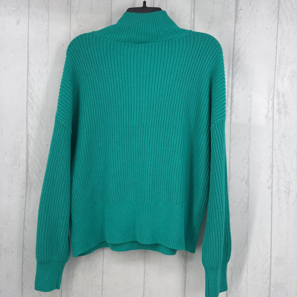 L quarter zip sweater