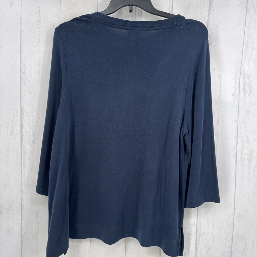 XL crewneck 3/4 slv top
