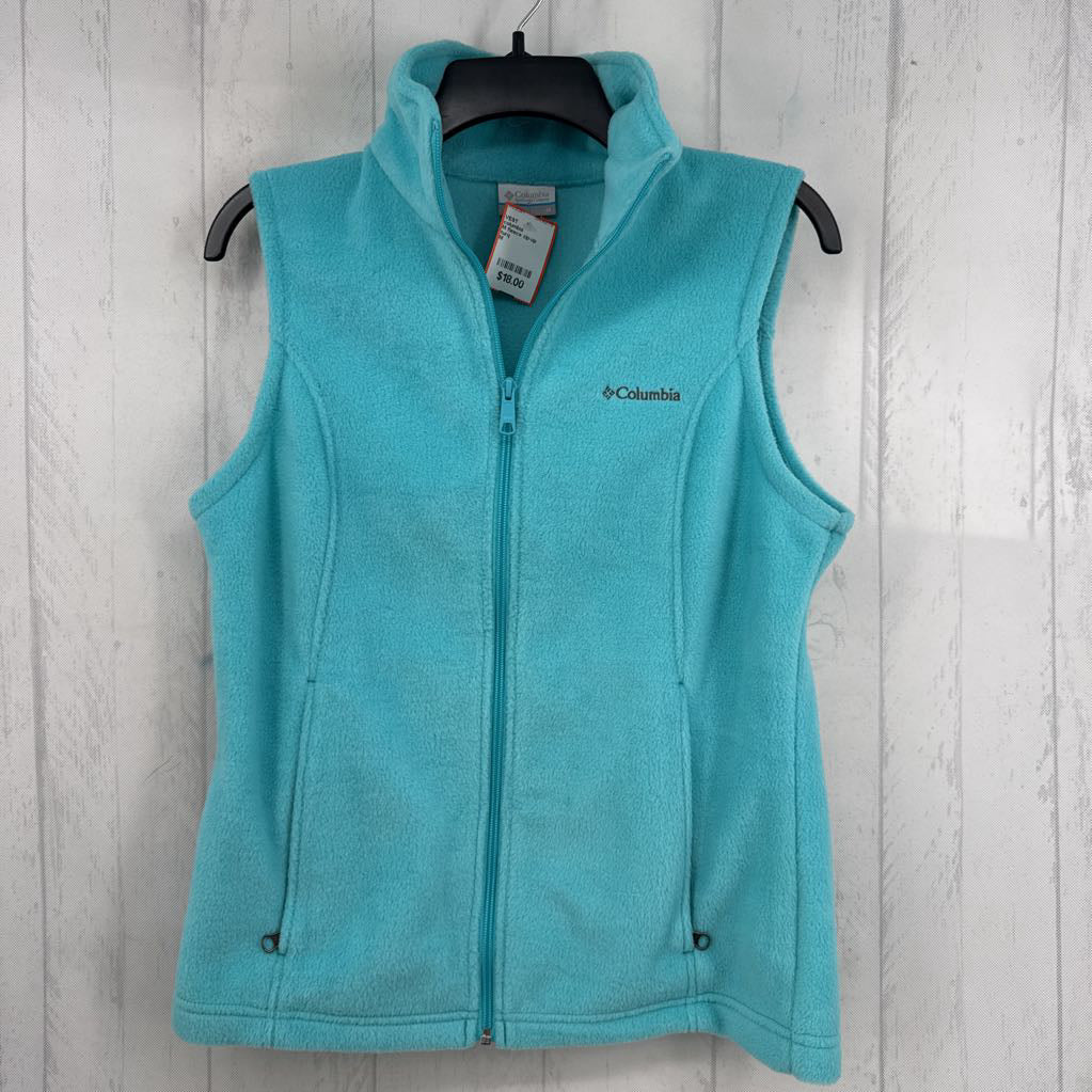 M fleece zip-up vest