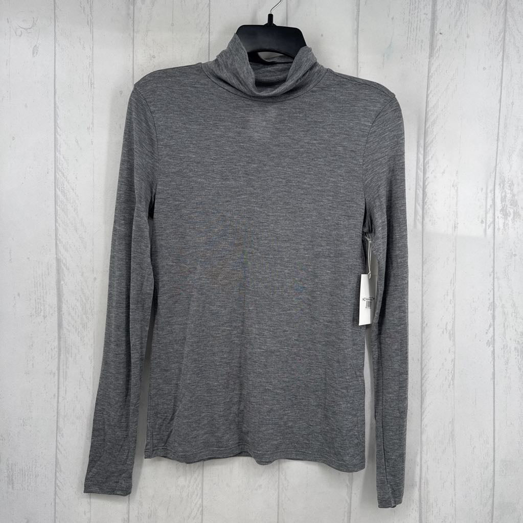M mock neck l/s tee