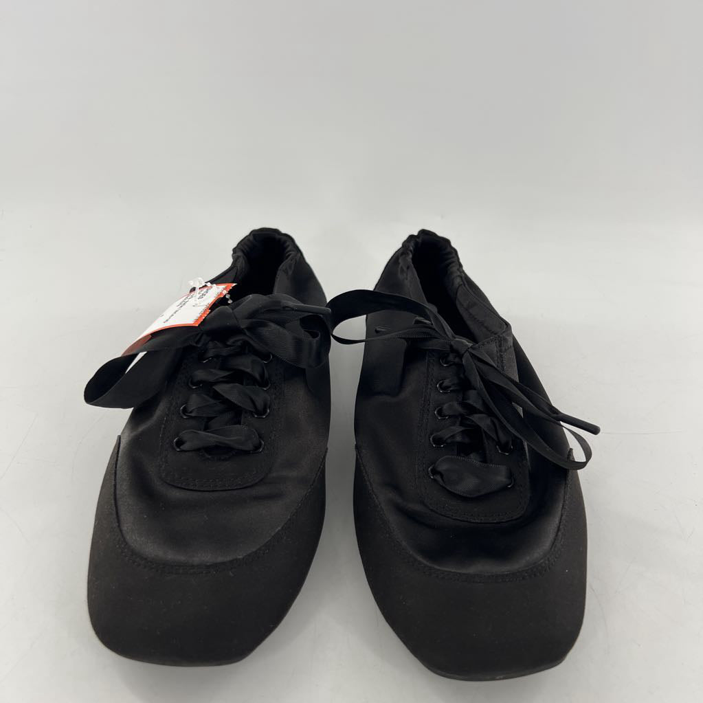 8.5/9 satin lace-up shoes