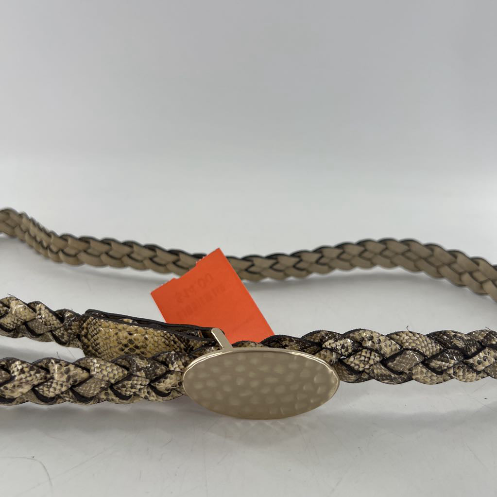 L/XL python woven belt