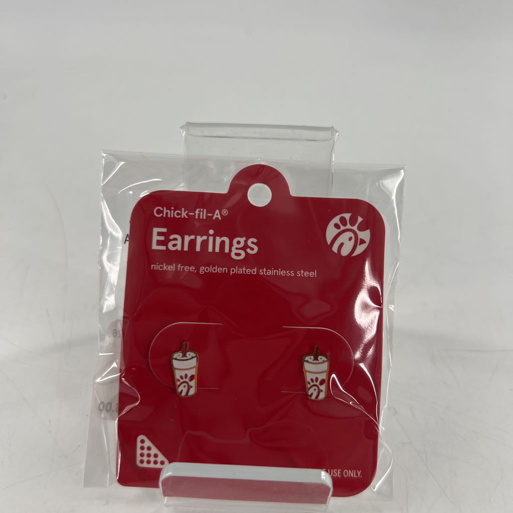 chic fil-a earrings