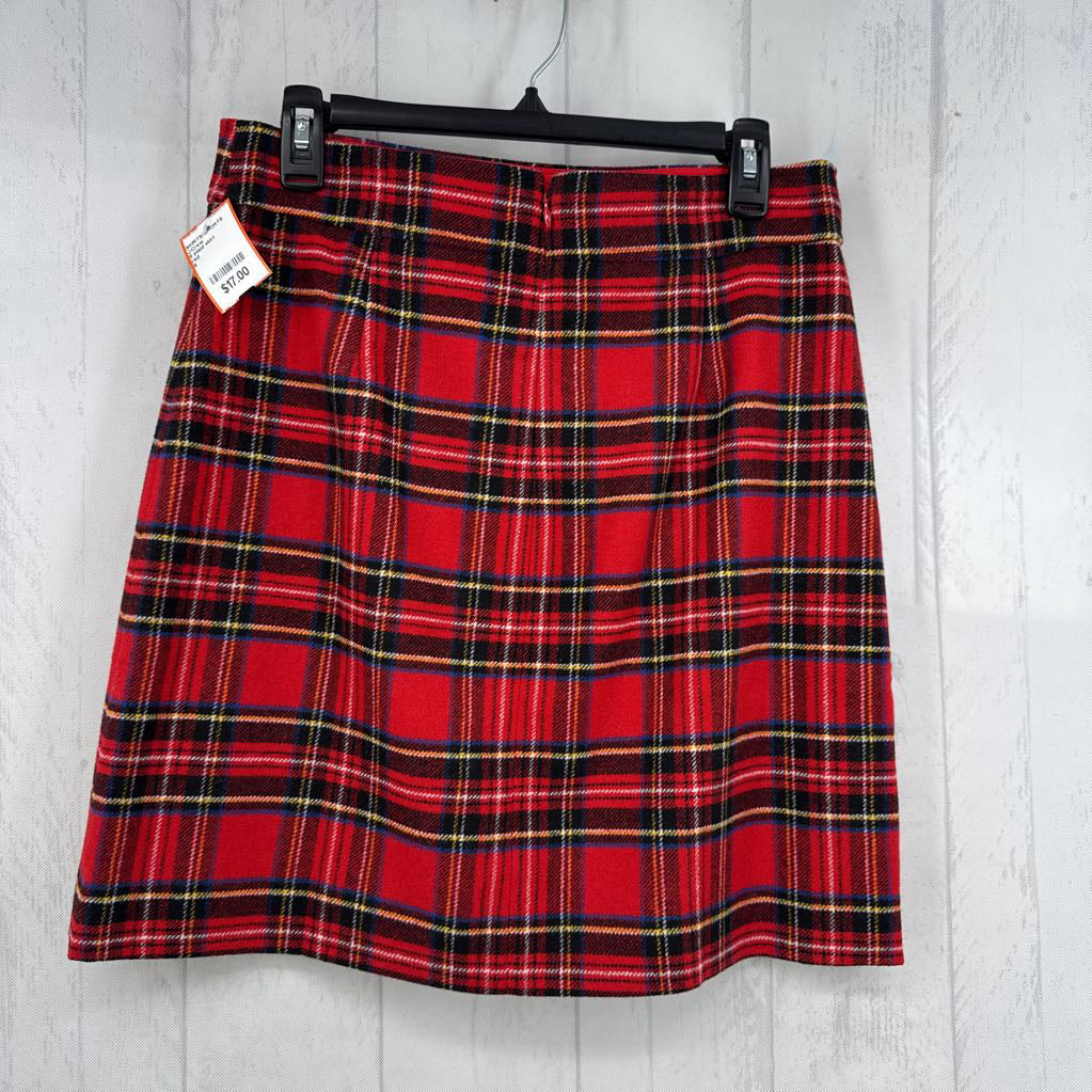 8 plaid skirt