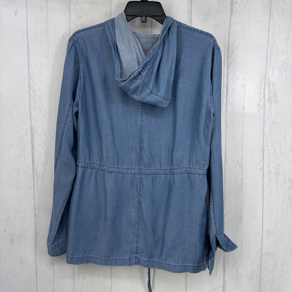 L chambray jacket
