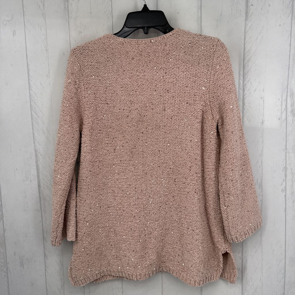 M v-neck sequin sweater