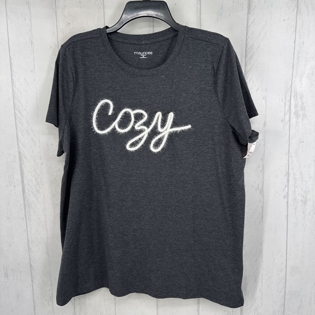 OX embroidered s/s tee-cozy