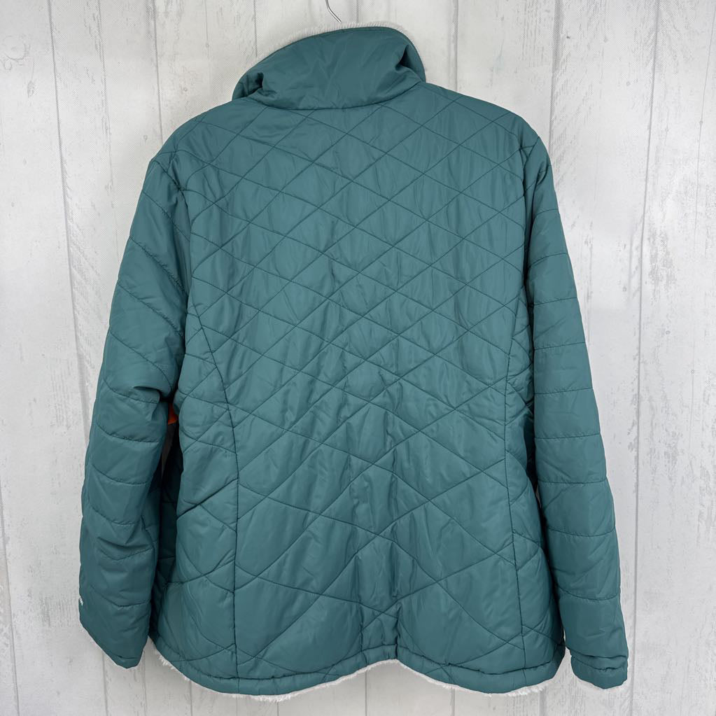 XL reversible quilted coat