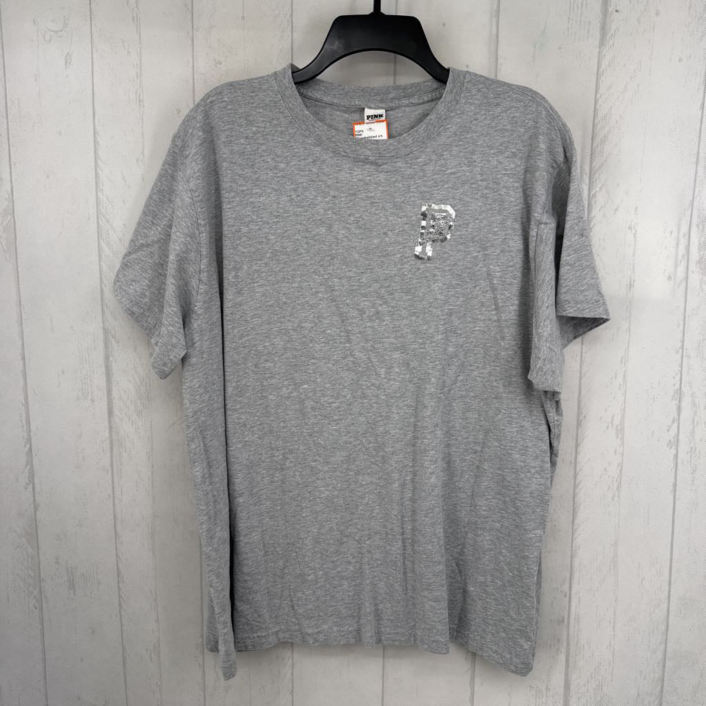 XL embelished s/s logo tee