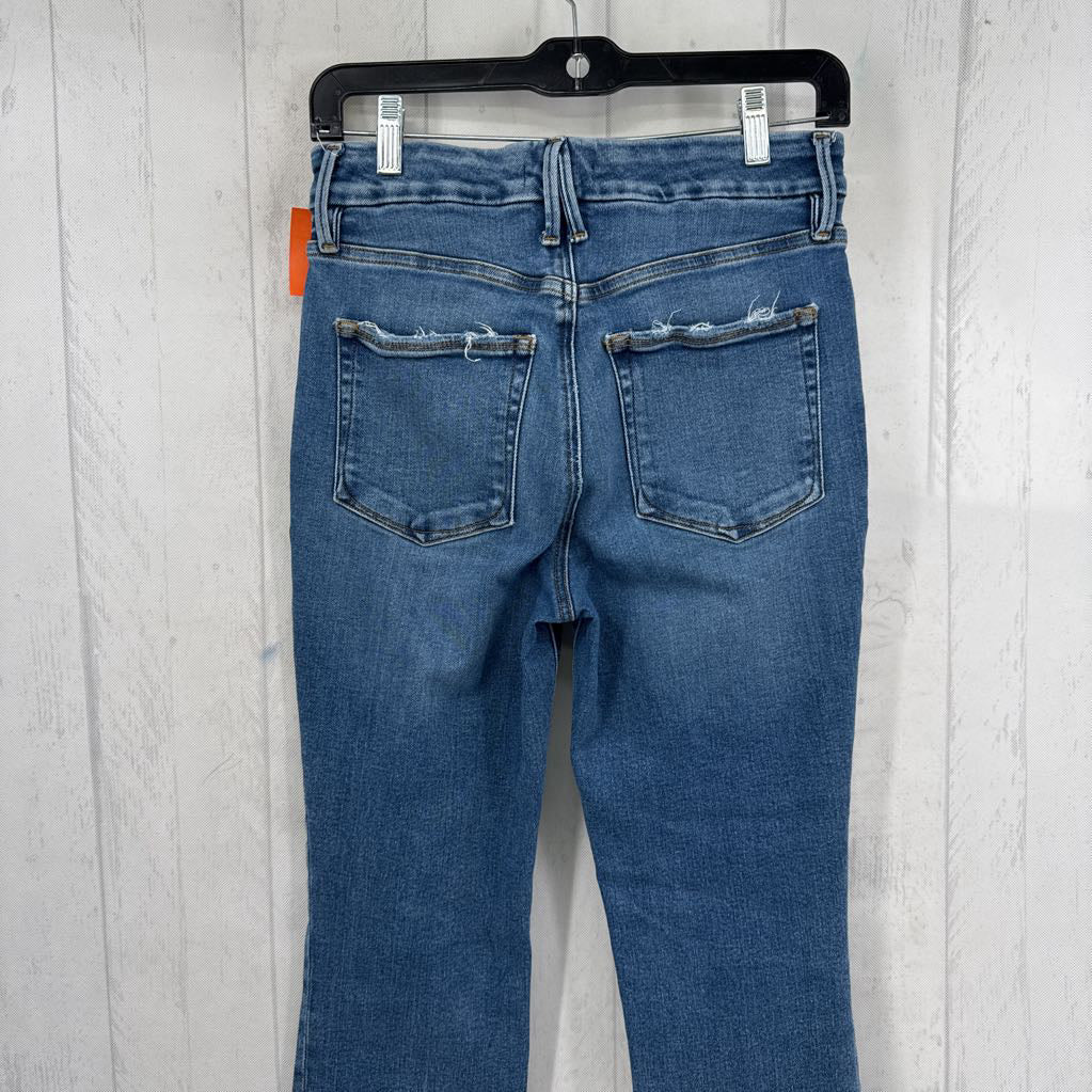 6 straight leg jean