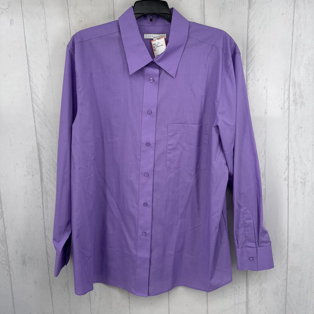 16w button down l/s top