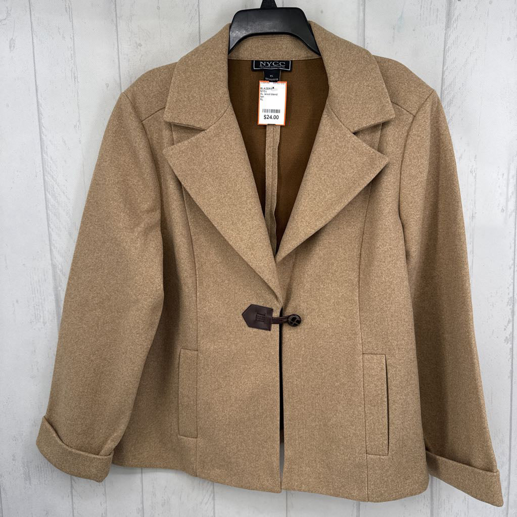 XL wool blend blazer
