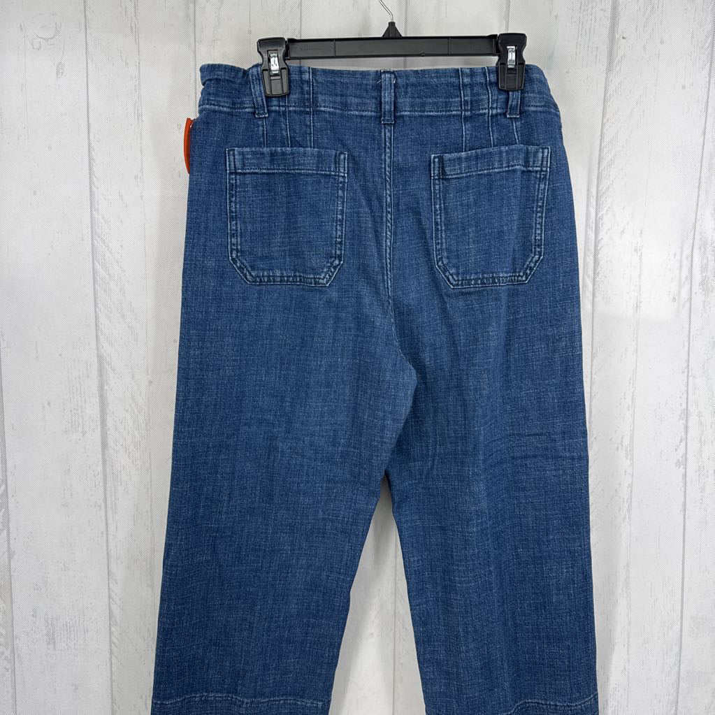 16p wide leg crop jean