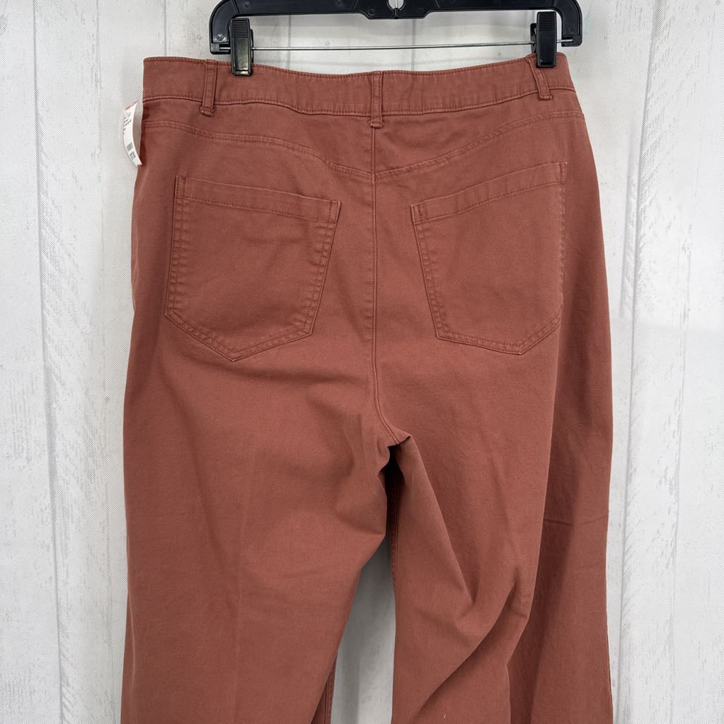 14 wide leg twill pant