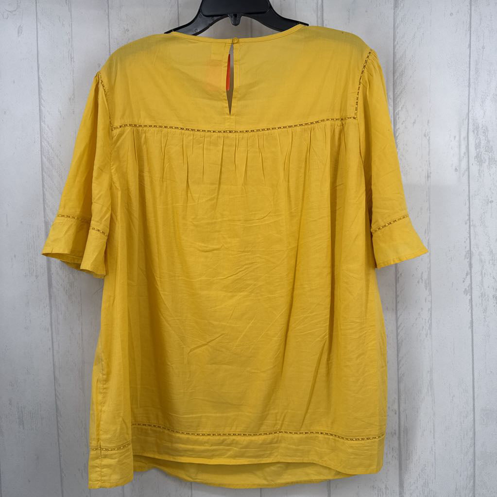 XL ric-rac s/s top