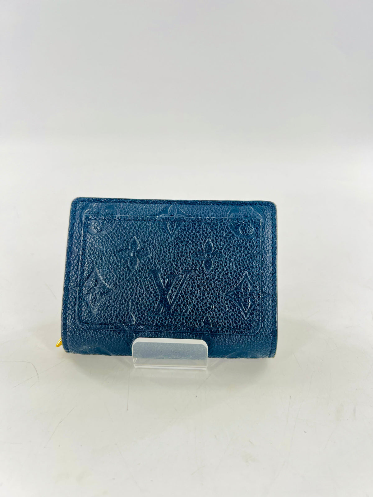 Clea embossed signature bi-fold wallet