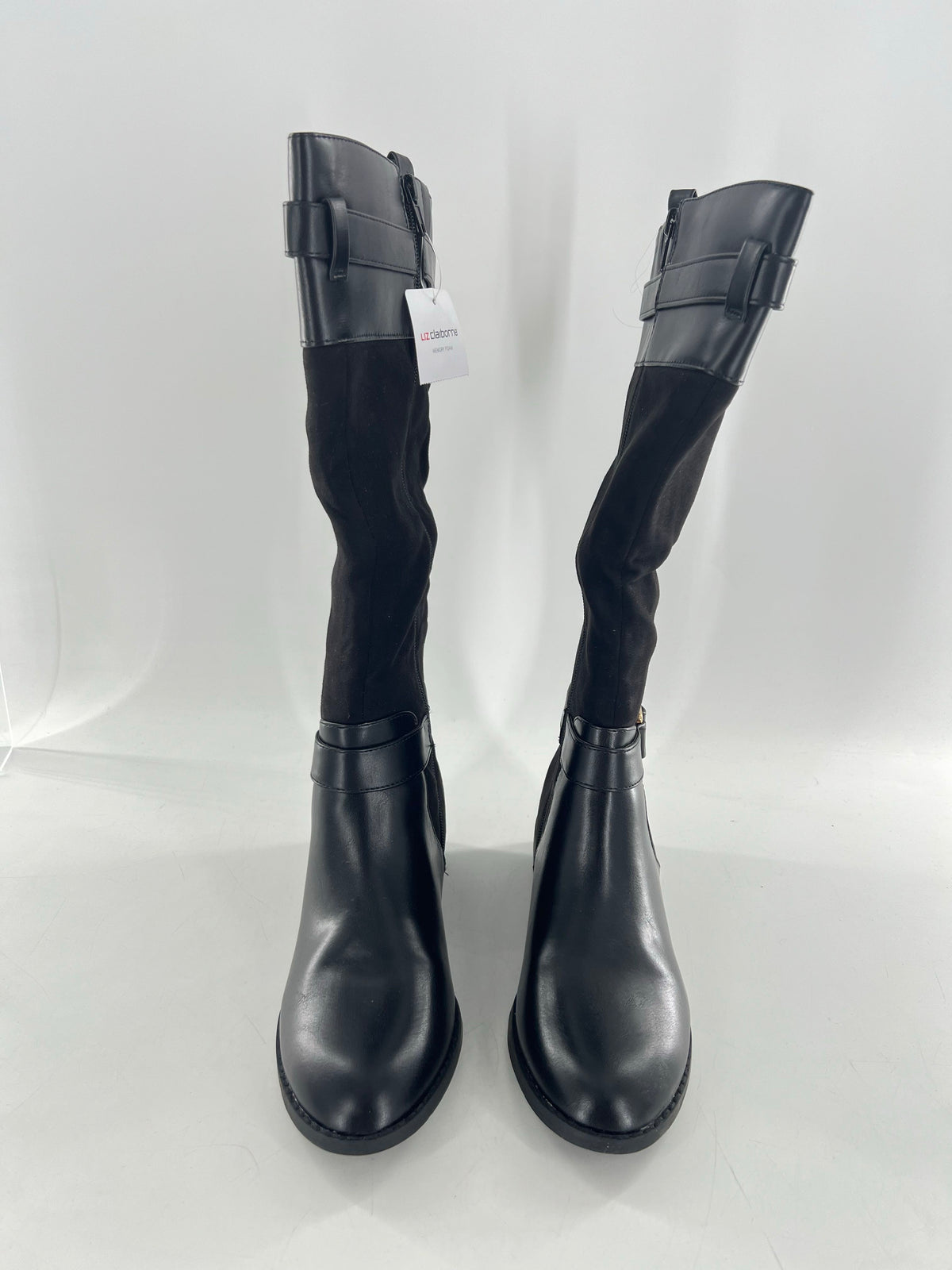 R115 8 vegan leather tall boot