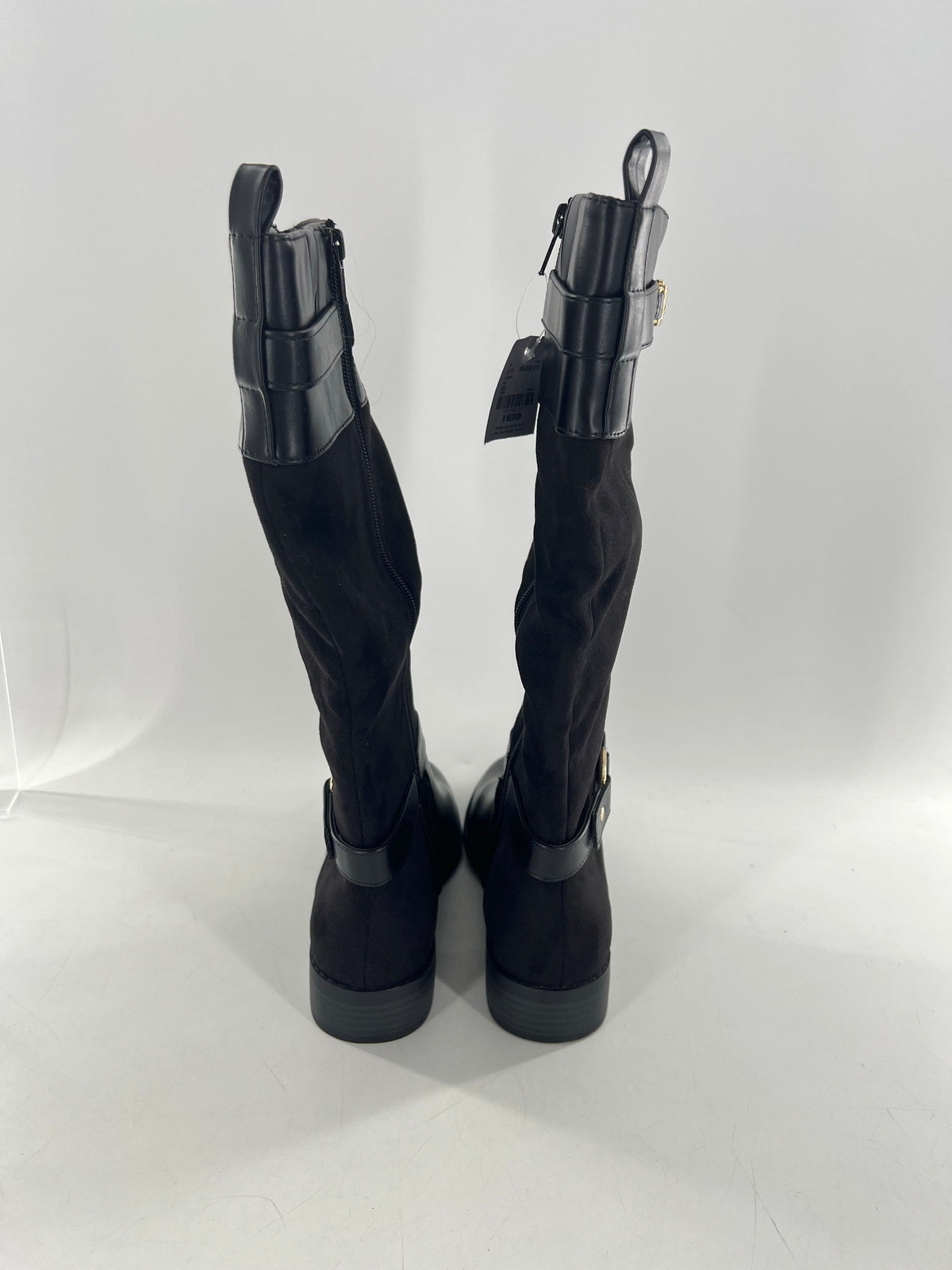 R115 8 vegan leather tall boot