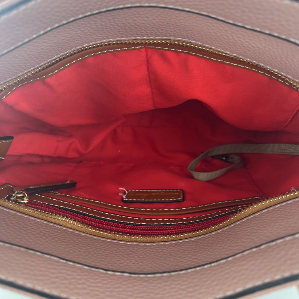 pebbled satchel