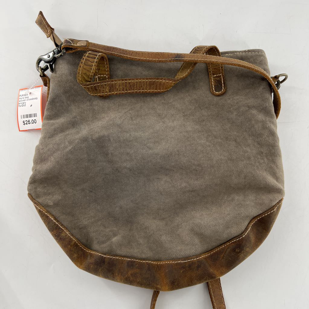 woven crossbody