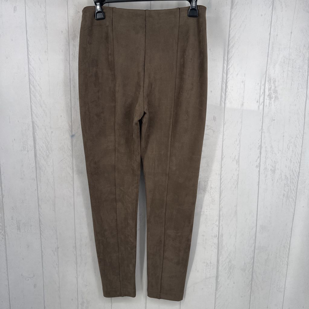 S pull-on faux suede pant