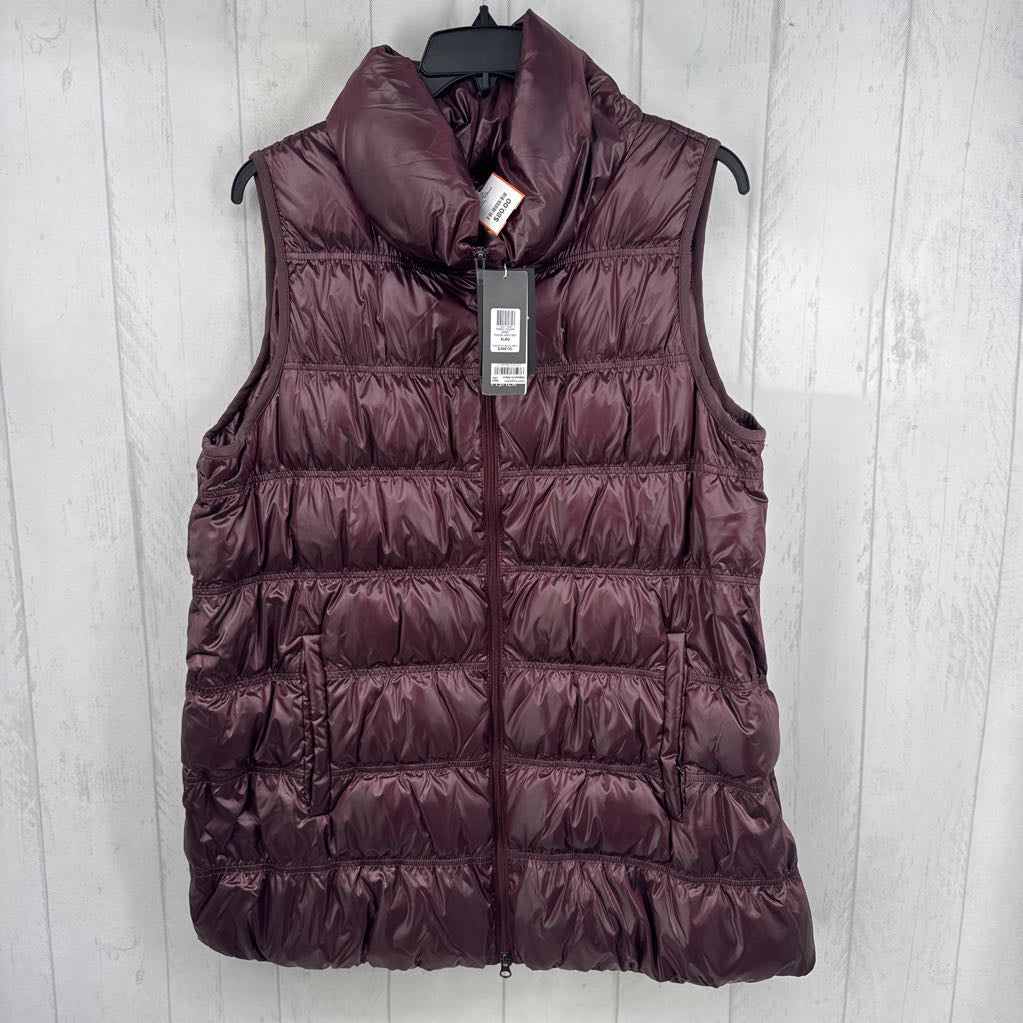 R398 XL quilted puffer vest