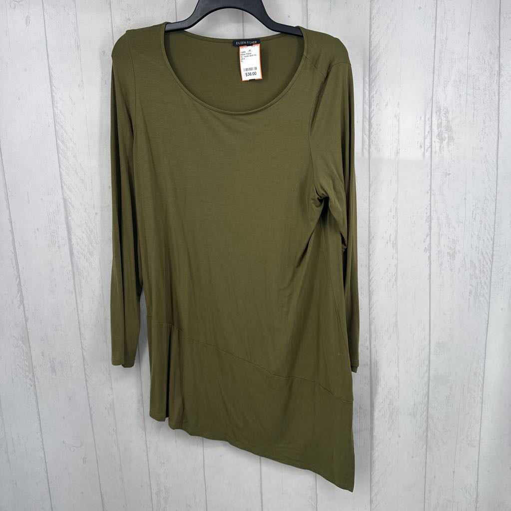 XL round neck l/s tee