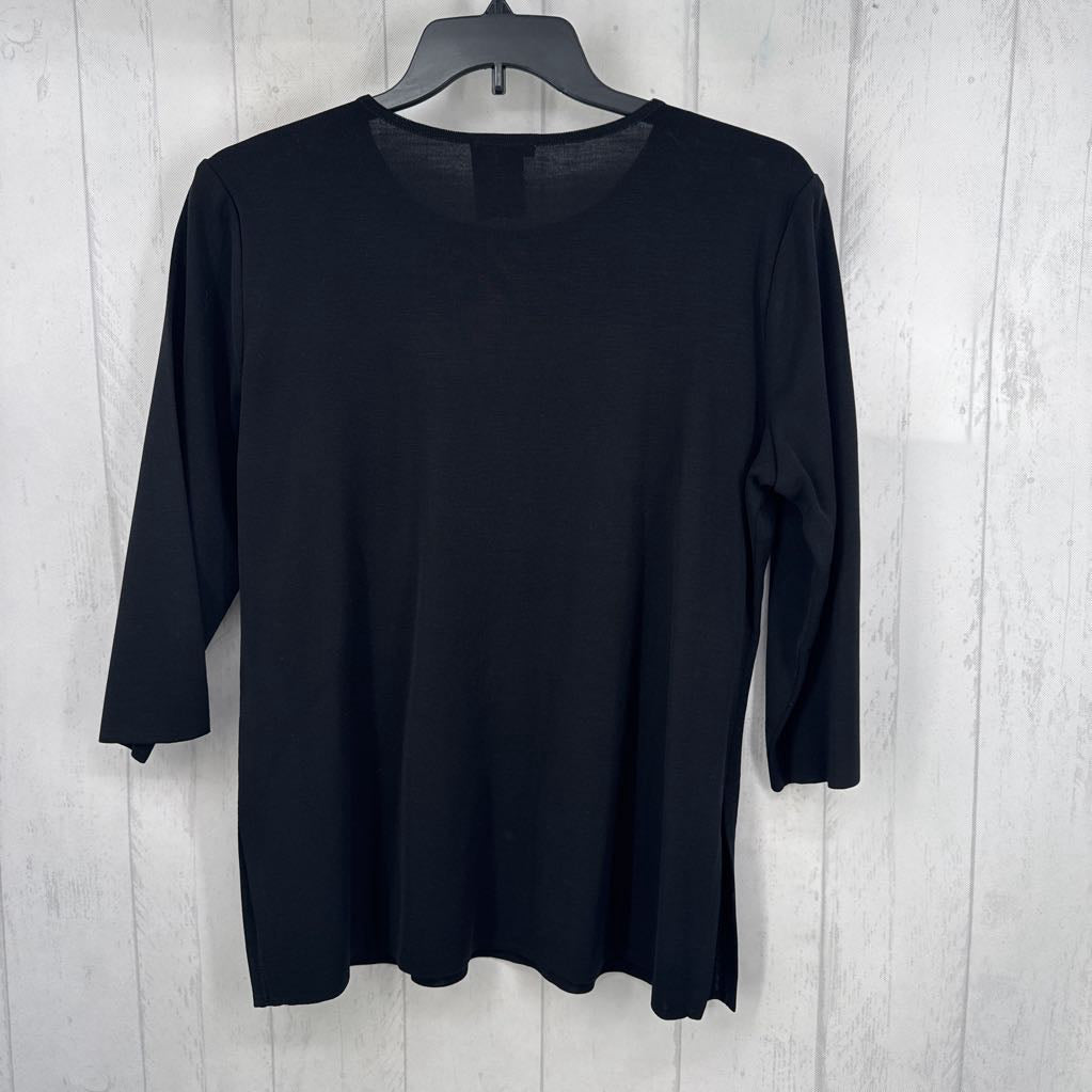 R208 XL knit 3/4 slv top