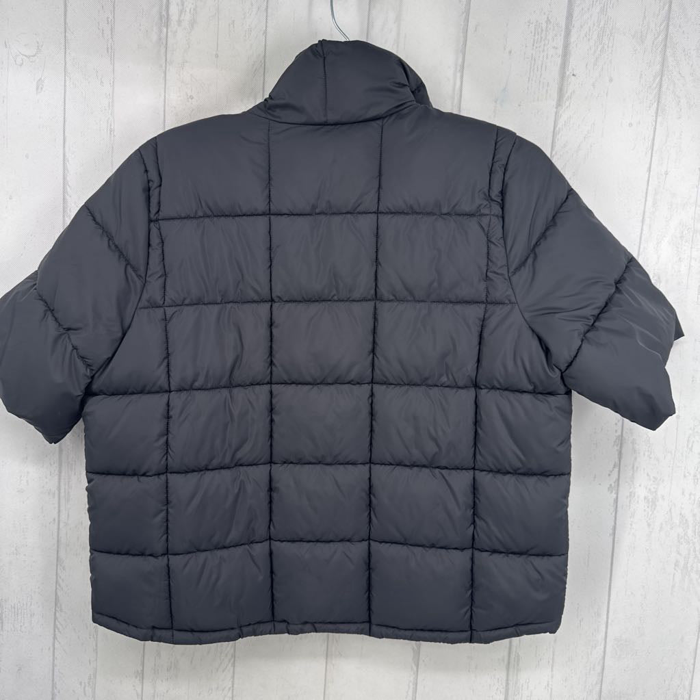 L quilted puffer s/s jacket