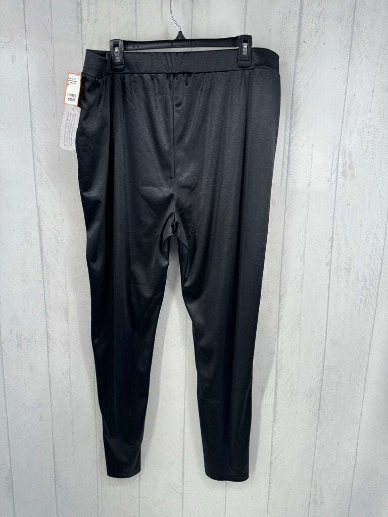 1X satin pant