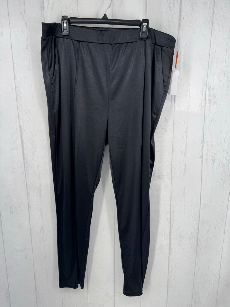 1X satin pant