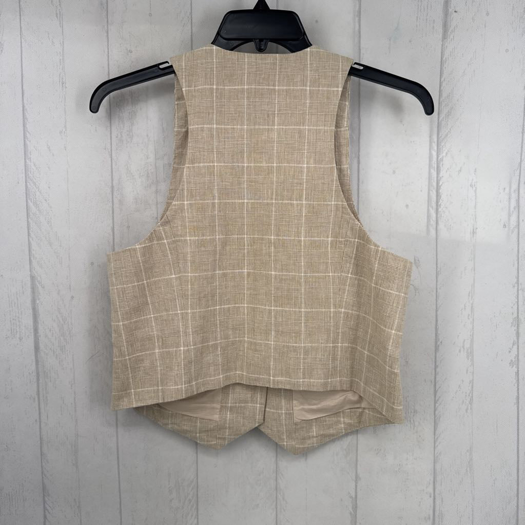 12 plaid vest