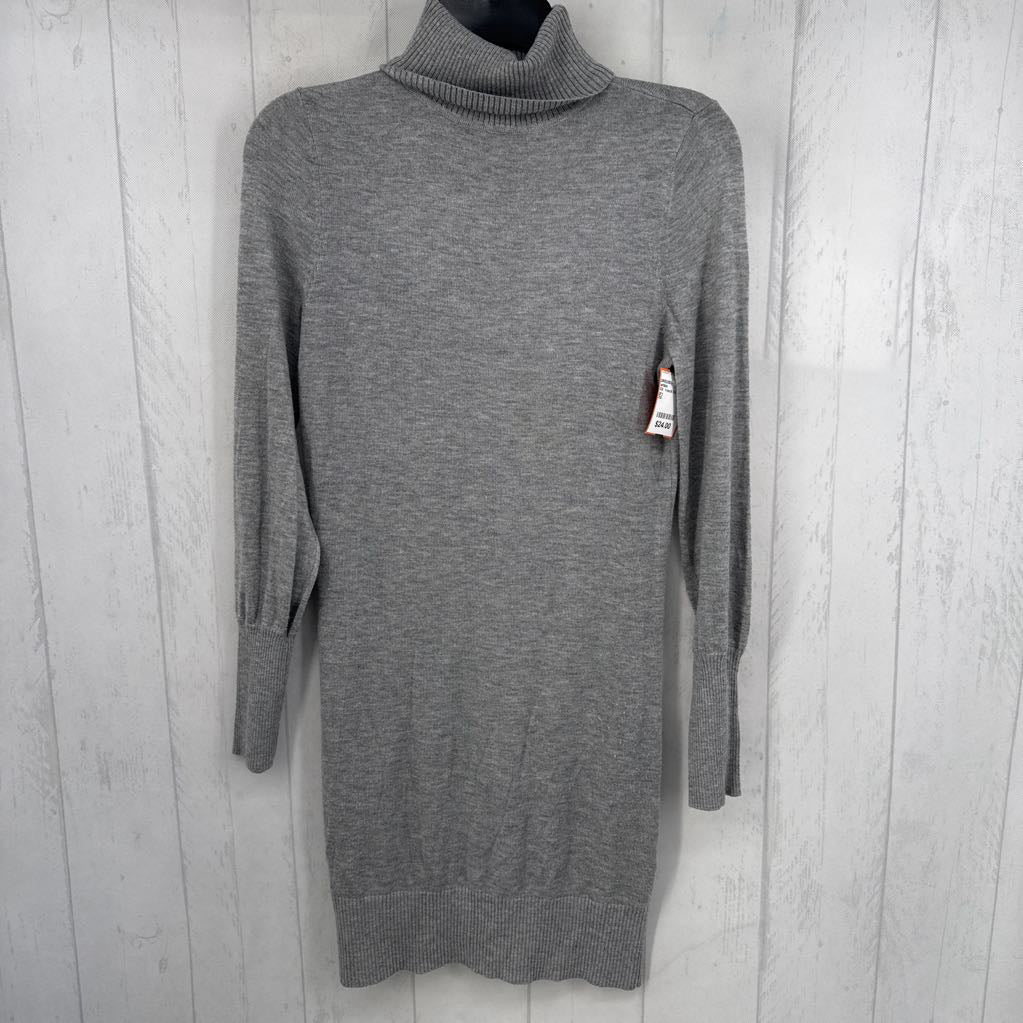 XS t-neck l/s sweater dress