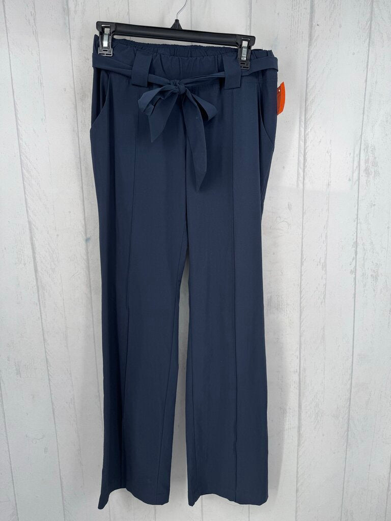 4 belted wide leg pant