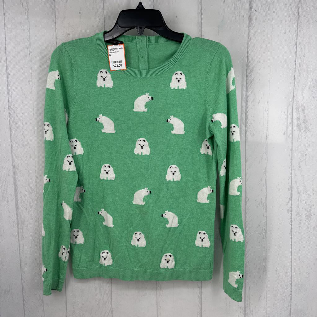 XS polar bear pattern sweater