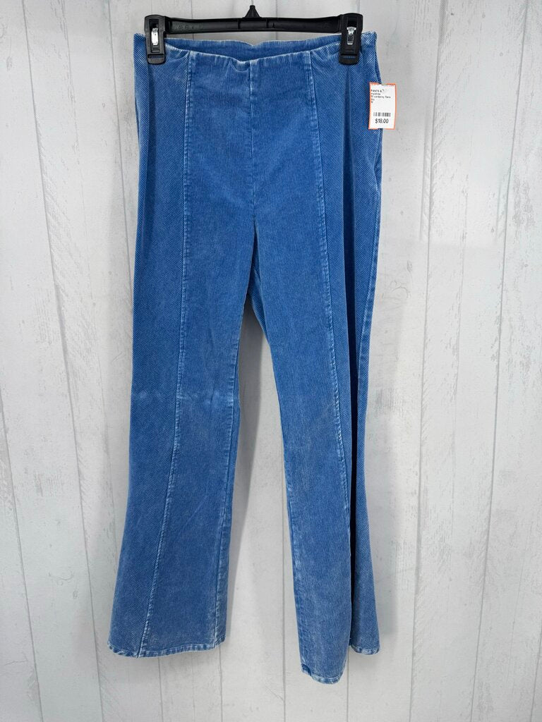 M corduroy flare leg pant