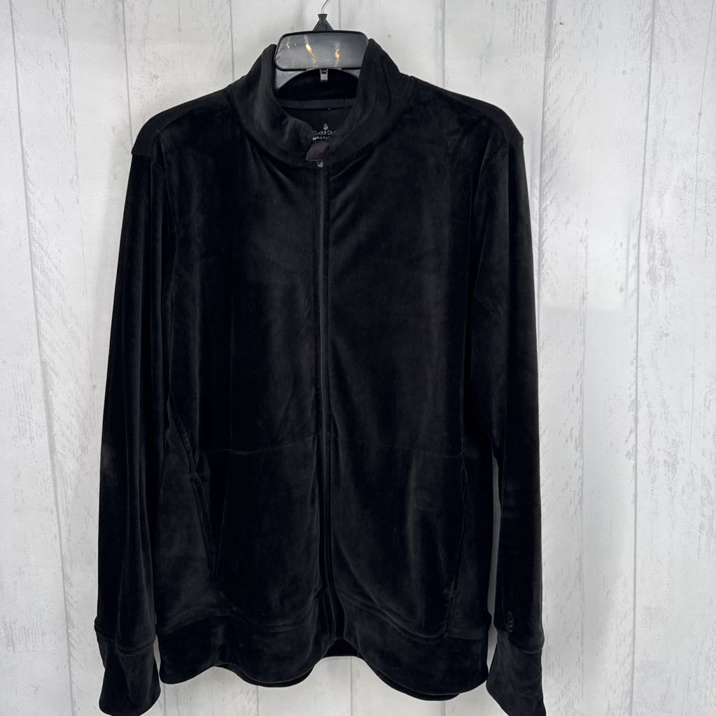 M fleece full-zip sweatshirt