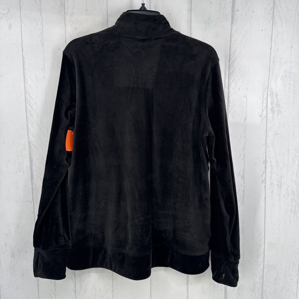 M fleece full-zip sweatshirt