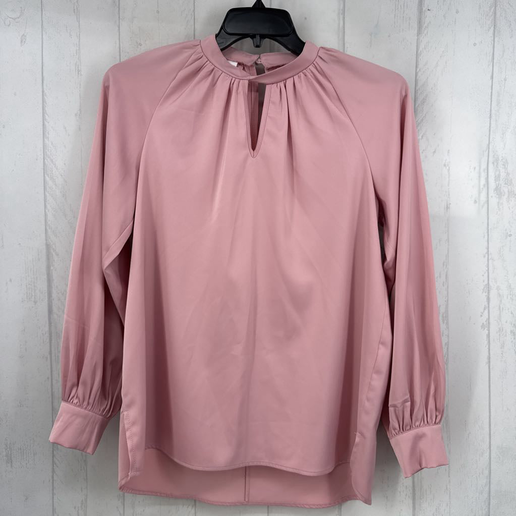 L notch neck l/s top