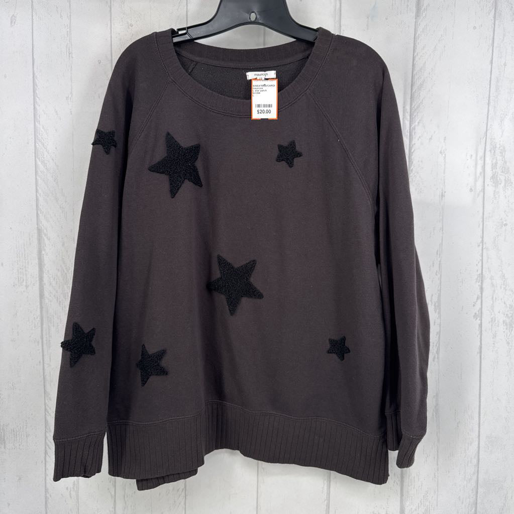 L star patch sweatshirt