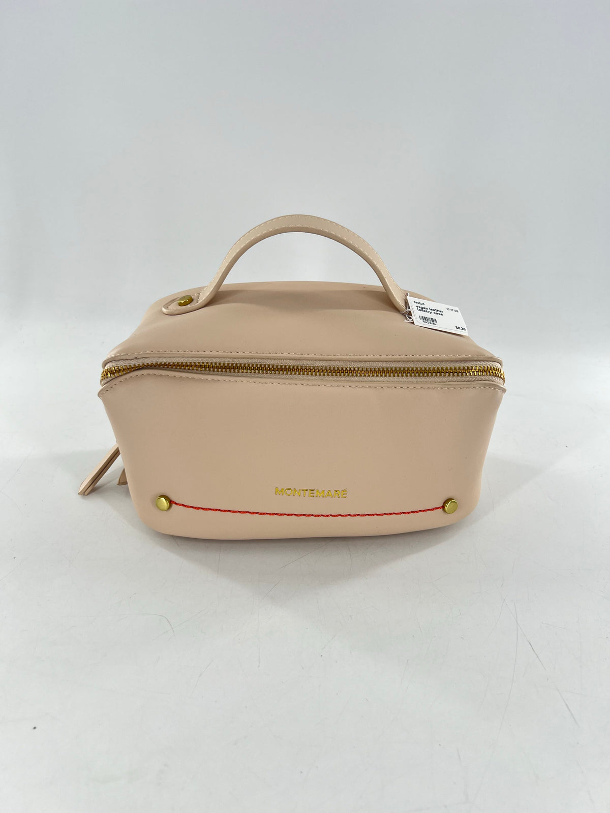 vegan leather toiletry case