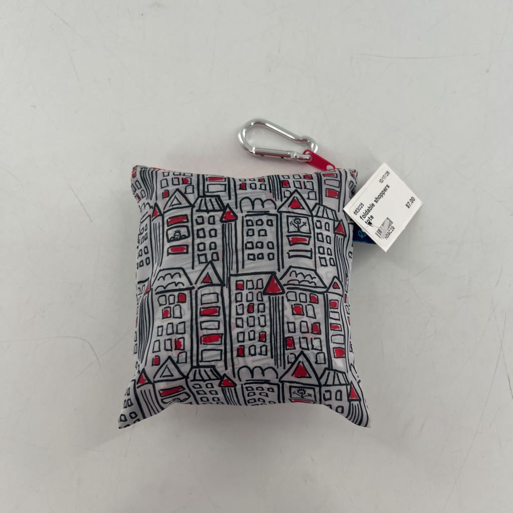 foldable shoppers tote