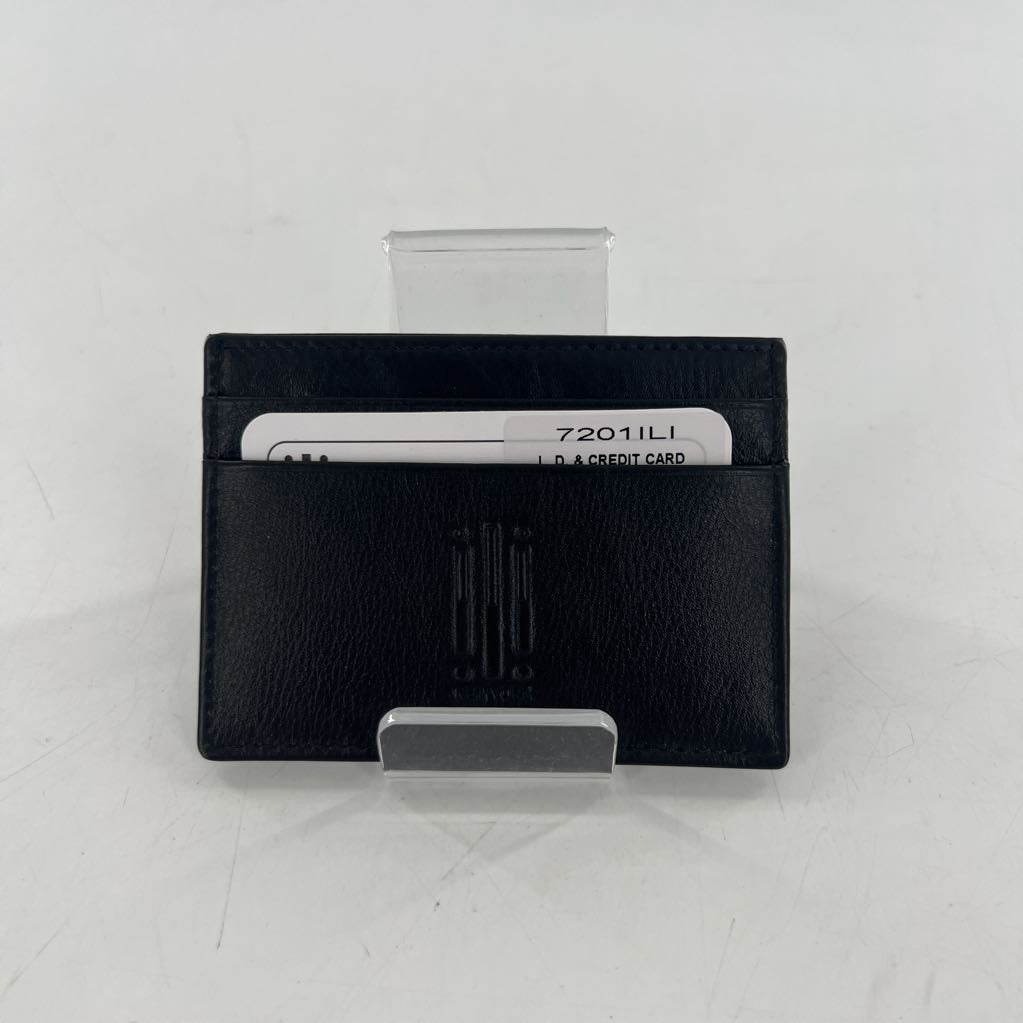leather rfid blocking card holder