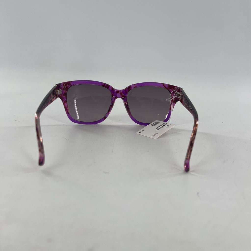 purple frame sunglasses