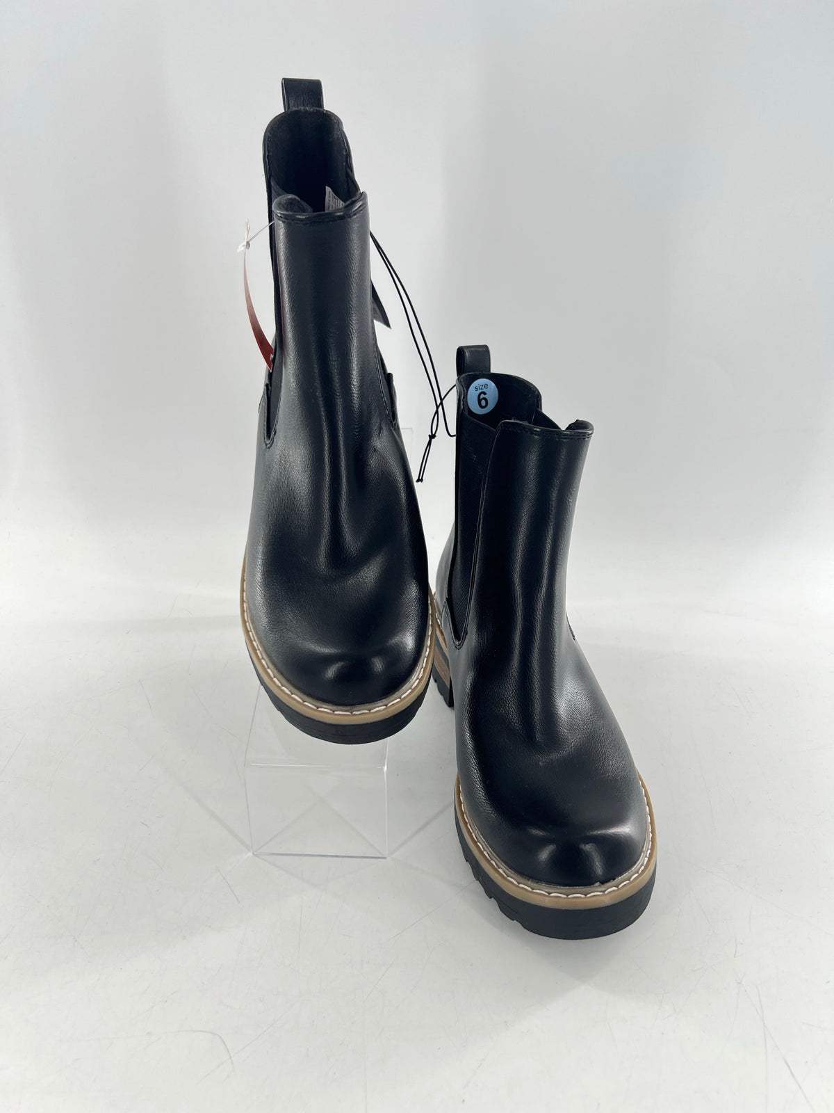 6 memory foam chelsea boot