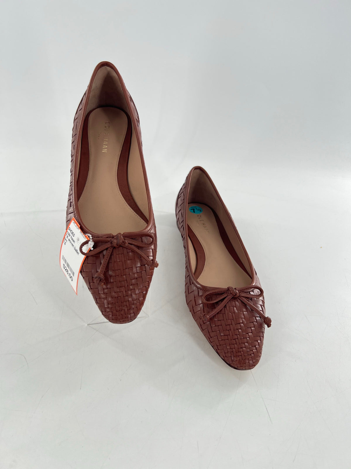 7.5 woven ballet flats