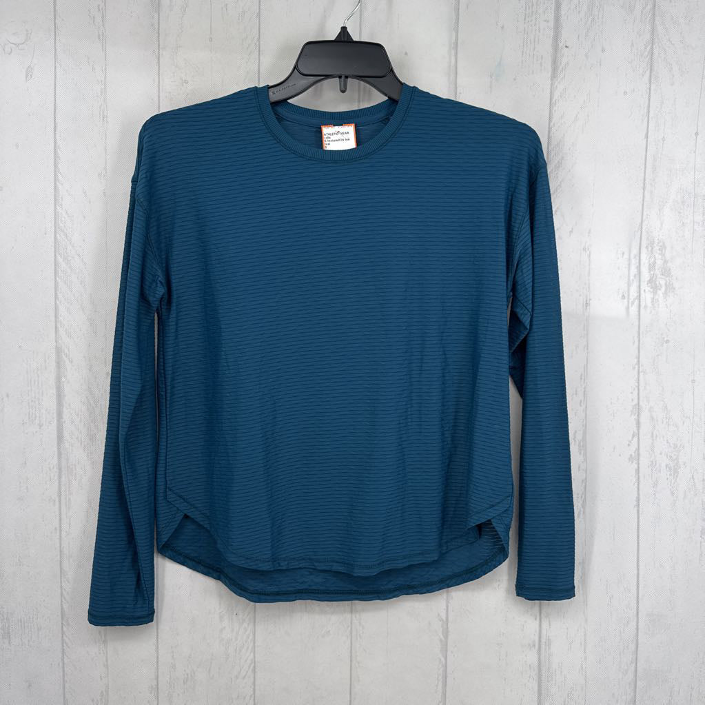 S textured l/s tee