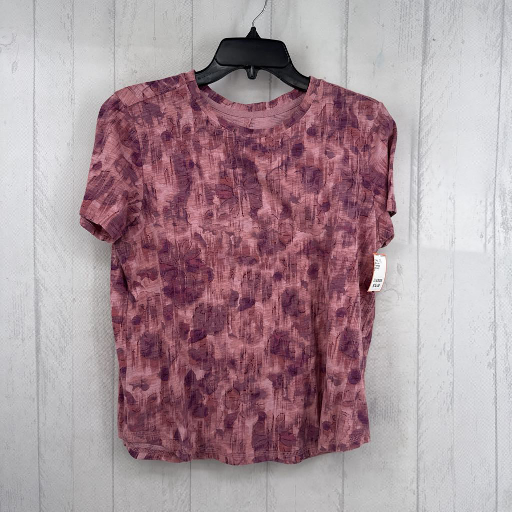 M printed crewneck s/s tee
