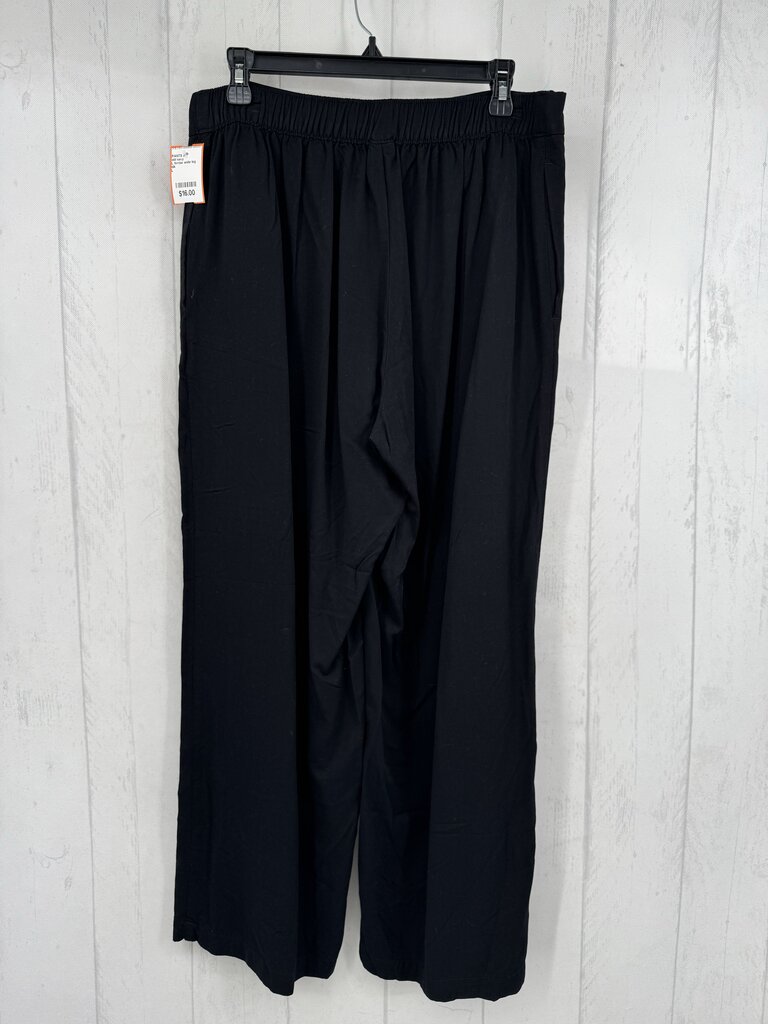 L hi-rise wide leg pant