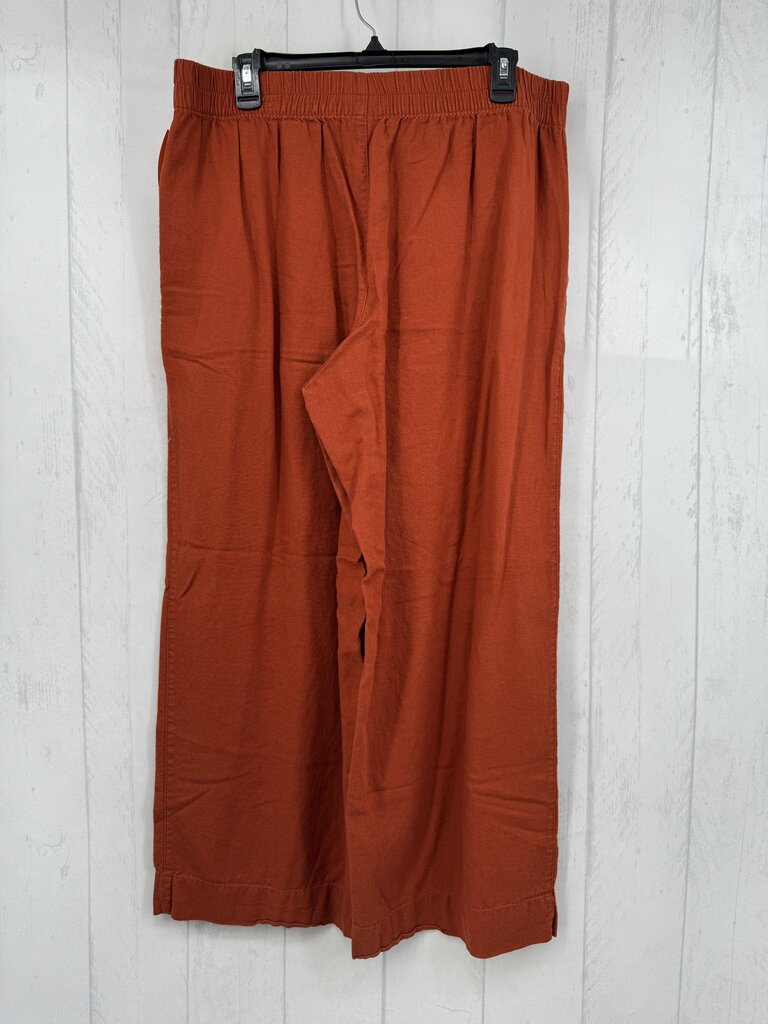L hi-rise wide leg pant